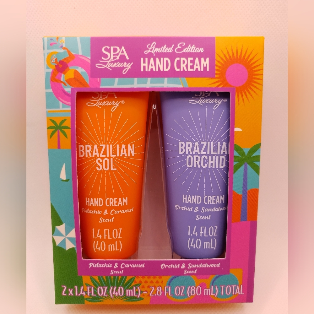 Spa Luxury Brazilian Sol And Brazilian Orchid Special Edition Hand Cream